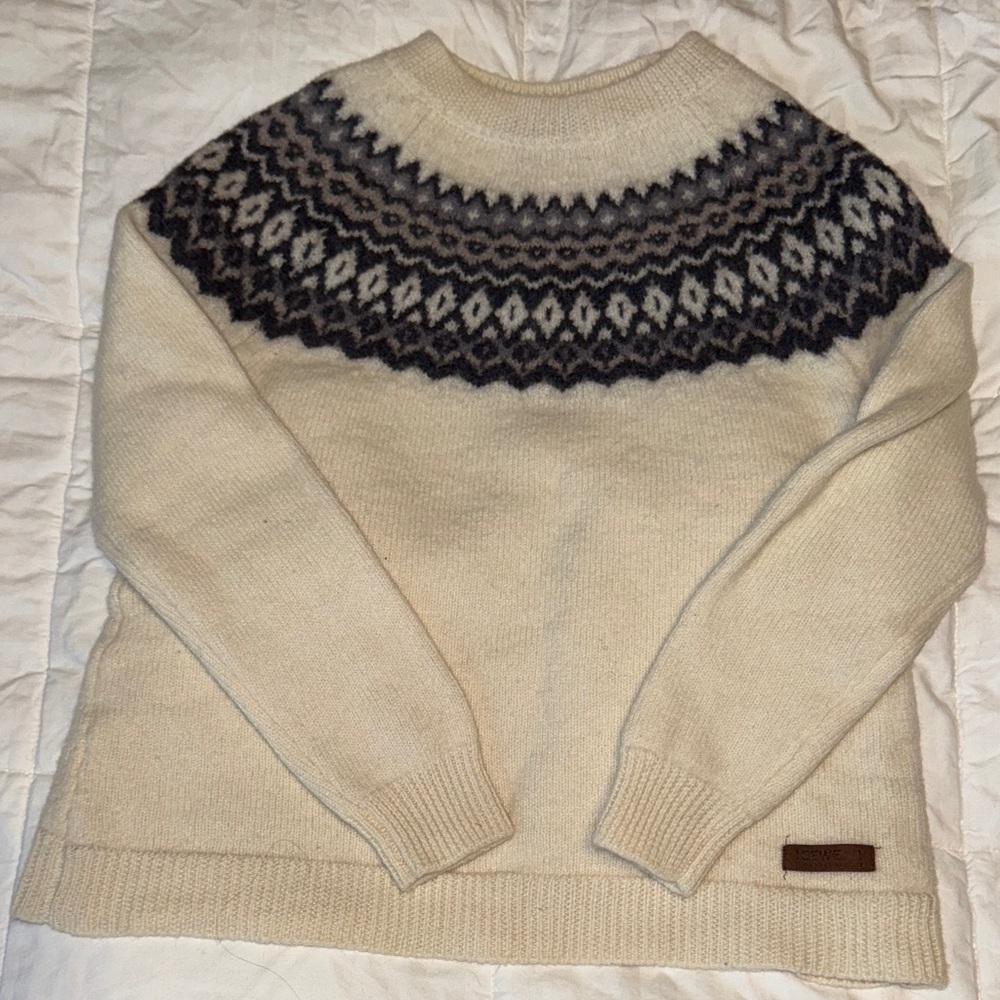 Ice wear fair isle merino wool Women's Sweater